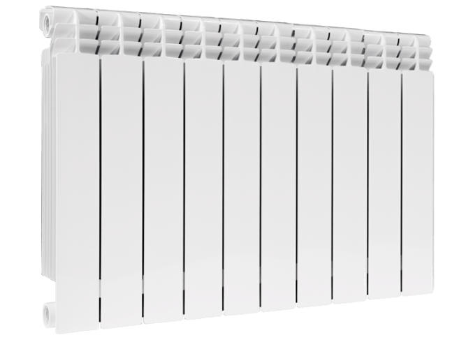 Биметаллический радиатор отопления Fondital 500/100 Bianco Alustal (10 секций)