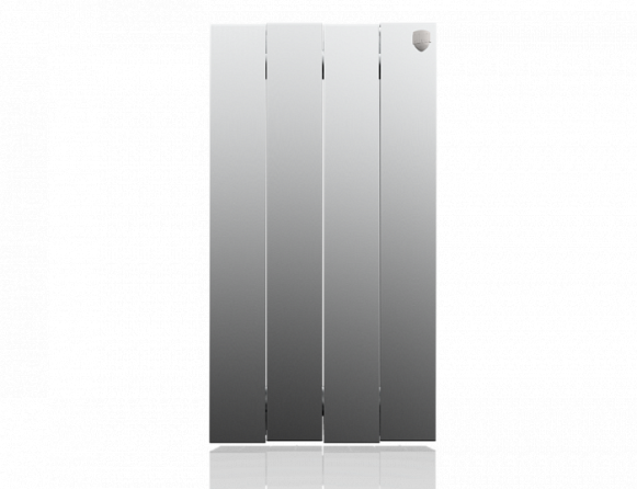 Биметаллический радиатор отопления Royal Thermo PianoForte 500 VD 4 секции Silver Satin