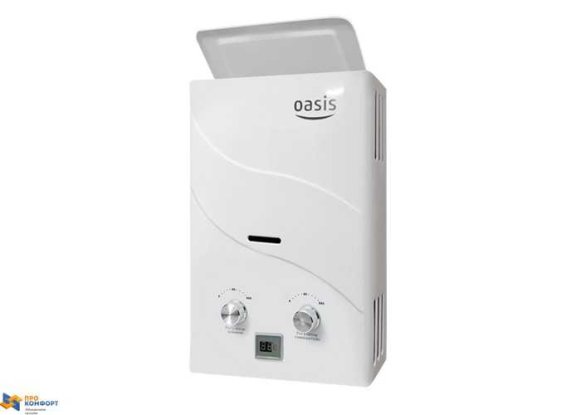 Водонагреватель проточный газовый Oasis B-12W