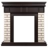 Портал Firelight Bricks Classic камень бежевый/шпон темный дуб