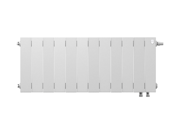 Биметаллический радиатор отопления Royal Thermo PianoForte 300 12 секций Bianco Traffico VDR