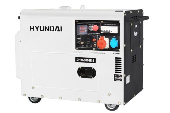 Генератор дизельный HYUNDAI DHY 6000SE-3