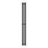 Электрический полотенцесушитель Primoclima Sol R C E Black 150*12 3