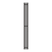 Электрический полотенцесушитель Primoclima Sol R C E Black 150*12 3