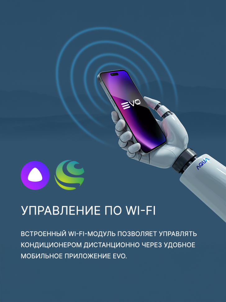 Сплит-система Aqua AQI-25BIQ1/R3(IN)/AQI-25BIQ1/R3(OUT) Biwa Inverter